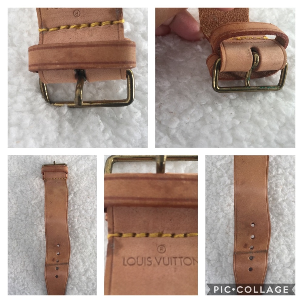 Authentic Louis Vuitton Luggage Tag & Poignet - Picture 6 of 8